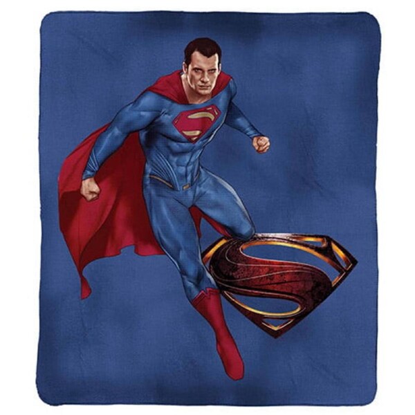 SUPERMAN Polar Fleece Throw Rug Blanket