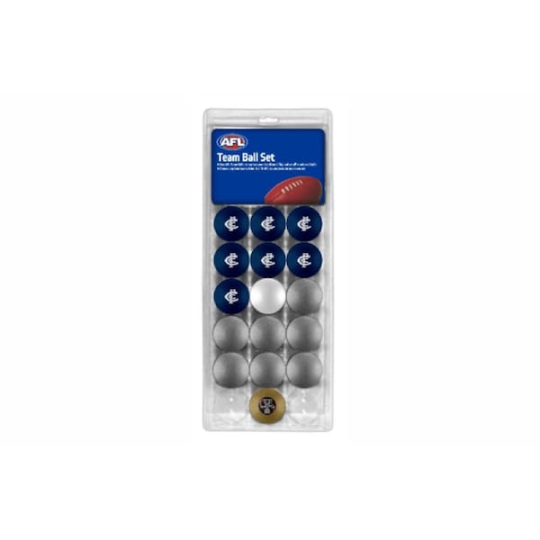 Carlton Blues AFL Pool Snooker Billiard Balls Set