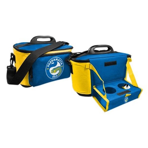 Parramatta Eels NRL drink cooler esky carry bag with drink tray/table