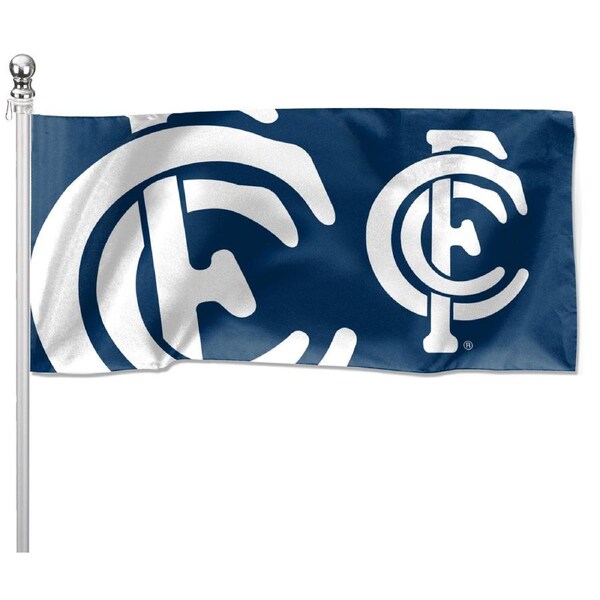 AFL Carlton Blues Pole Flag LARGE 1800x900mm Licensed (Pole not included)