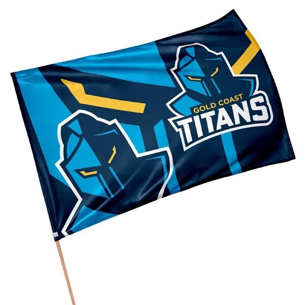 Gold Coast Titians NRL GAME DAY Pole Flag Banner