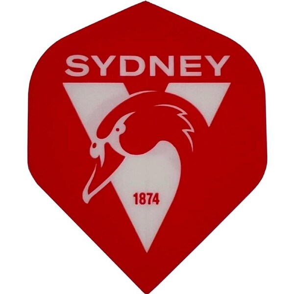 Sydney Swans AFL Aussie Rules Football Dart Flights