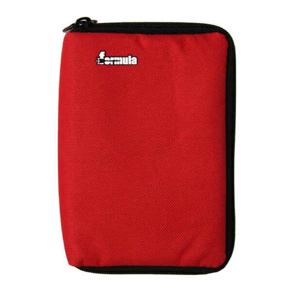 Formula Sports RED Dart Carry Case Compact Darts Storage Wallet