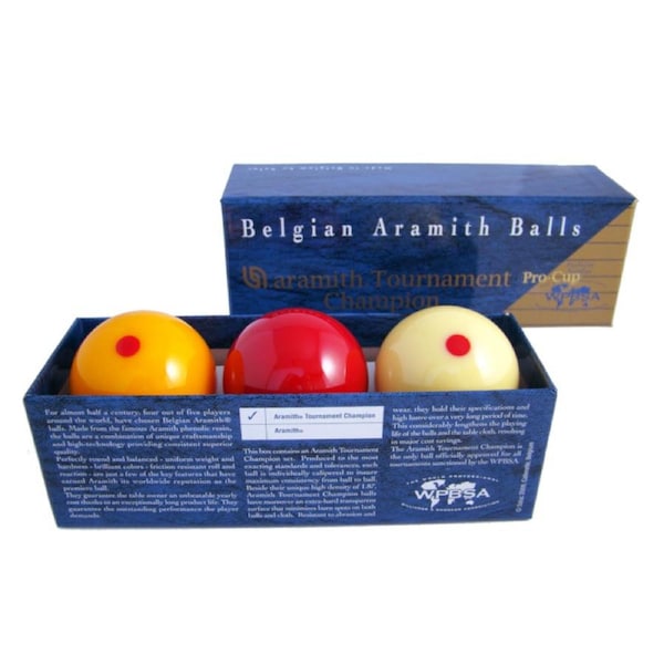 Aramith Pro cup Champion Billiard Balls Set 2 & 1/16 inch Measle SPOT SET