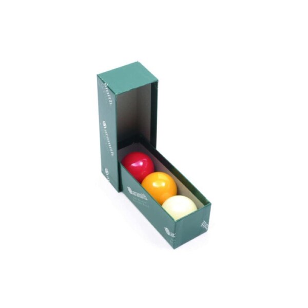Billiard Ball Set 2 & 1/16 inch Aramith Premier Tri Colour Set