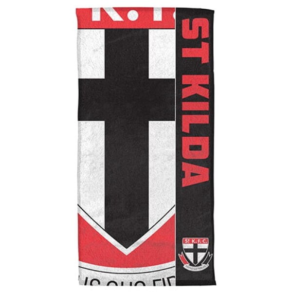 St Kilda Saints AFL Beach Bath Towel