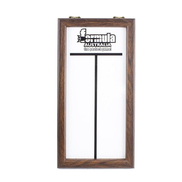 Formula Sports Dart Board Framed White Board Score Board