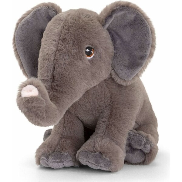 Keel Toys 25cm Elephant Soft Plush Toy Stuffed Animal 12m+ Kids/Children Grey