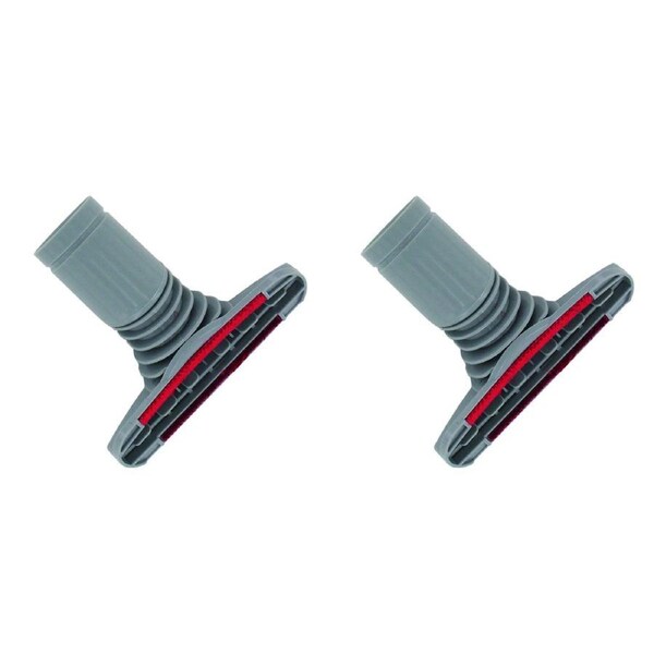 2x Compatible For Universal/Dyson Vacuum Cleaner 32mm Stair Tool Spare Grey