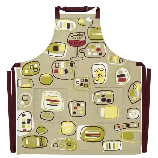 Blue Q - Cooking Makes Me So Thirsty Cooking Apron