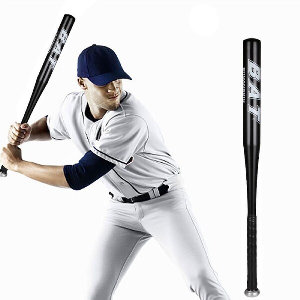 Vivva 32inch Black Aluminium Baseball Bat Racket Outdoor Sports wood Lightweight