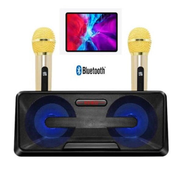 Wireless Karaoke Microphone Bluetooth Speaker Mic Youtube phone ipad TV