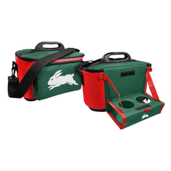 South Sydney Rabbitohs NRL drink cooler esky carry bag with tray/table