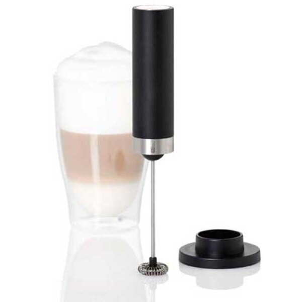 AdHoc Battery Powered Rapid Milk & Sauce Frother with Stand