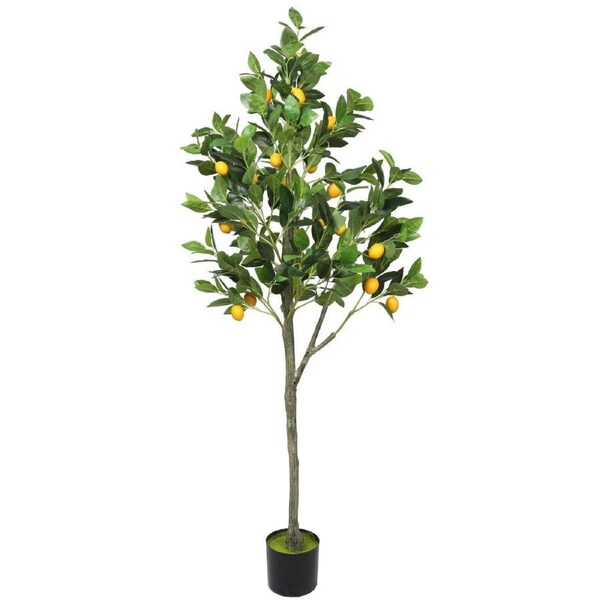 Artificial Lemon Tree (Potted) with Lemons 150cm