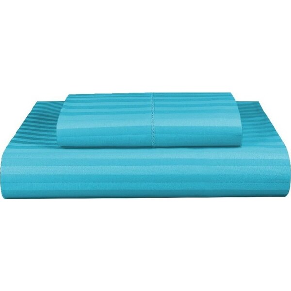 Single Sky 1000TC Microfibre 1cm Stripe Quilt Cover Set