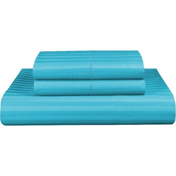 Super King Sky 1000TC Microfibre 1cm Stripe Quilt Cover Set