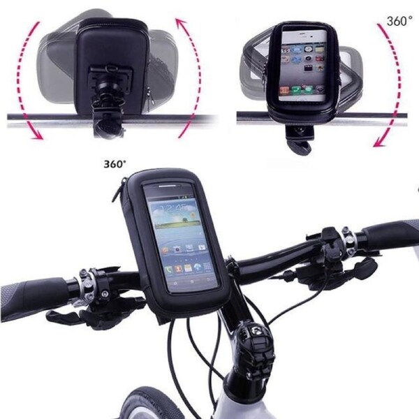 raining weather water resistant bike mount holder
