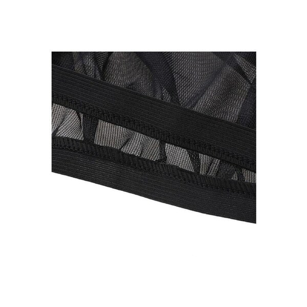 Ozoffer 4x Side Rear Seat Window Mesh Sun Shade Car Window Socks