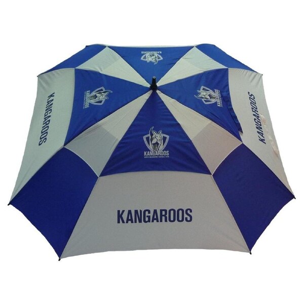 North Melbourne Kangaroos AFL Golf Club Umbrella Large Deluxe