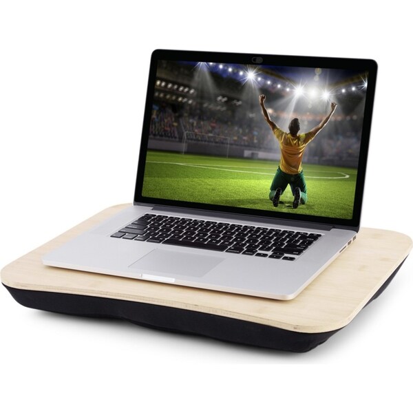 Portable Deluxe Bamboo Laptop PC Table Lap Tray Read Workstation