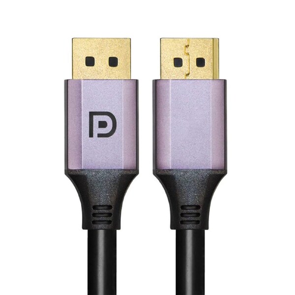 Cruxtec 5m DP 1.4 8K HD Displayport Male to Male Cable Display Port Lead Black