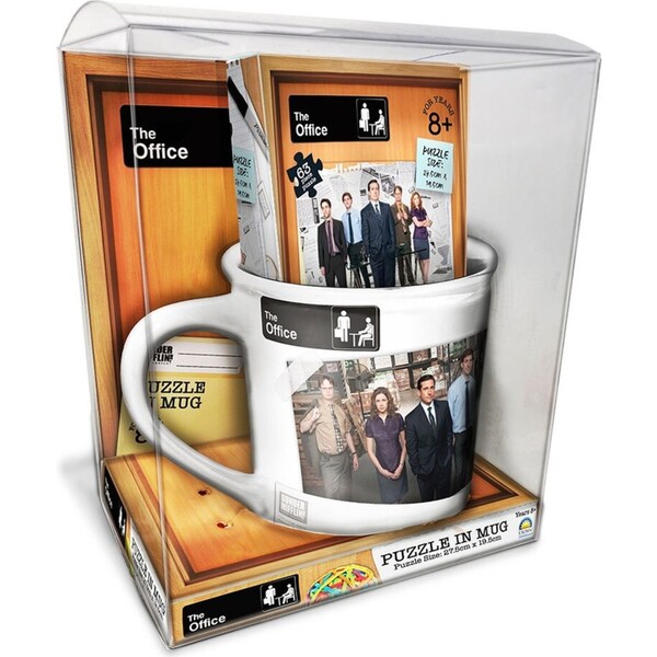 63pc The Office 27.5cm x 19.5cm Jigsaw Puzzle/9cm Mug Kids/Family Game Toy 8y+