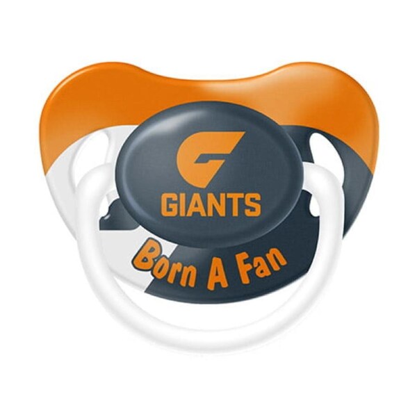 AFL Greater Western Giants TEAM Logo Infant Baby Dummy Pacifier Baby