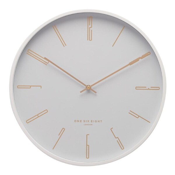 MAYA 30cm White Silent Wall Clock