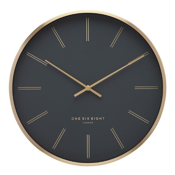 OTTO 40cm Petrol Blue Silent Wall Clock