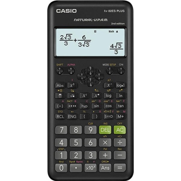Casio Scientific Calculator FX-82ES PLUS FX82 FX-82 FX82-ES PLUS 2nd Edition