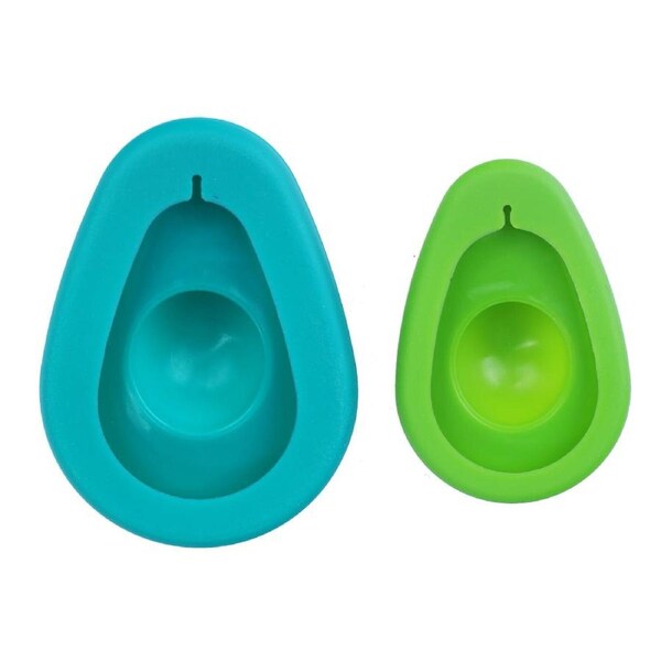 Set Of 2 Food Huggers Reusable Silicone Avocado Savers
