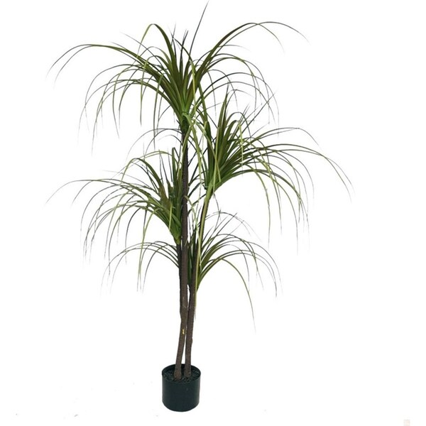 SOGA 150cm Artificial Dracaena Plant Fake Potted, Simulation Tree Fake Plant Home Decor