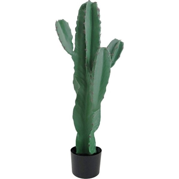 SOGA 70cm Green Artificial Indoor Cactus Tree Fake Plant Simulation Decorative 5 Heads