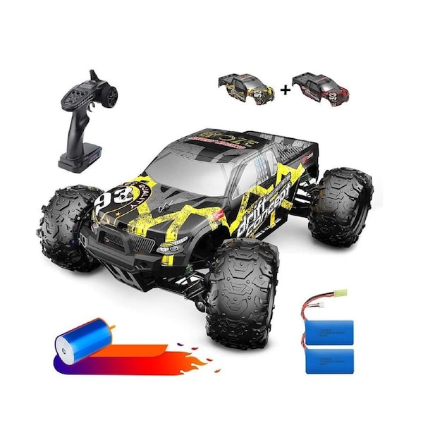 DEERC 300E RC Car High Speed Remote Control Car 1:18 Scale 4WD Monster Truck