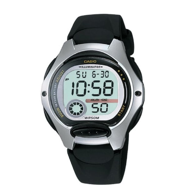 Casio Watch Ladies or Boy's Size LW-200-1AV LW-200-1 LW200 50-Metres Water Resist