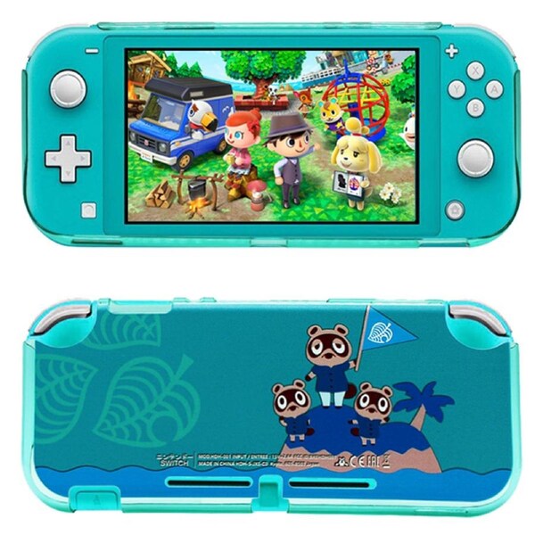 Animal Crossing Protective Hard Case for Nintendo Switch Lite - Blue Nooks