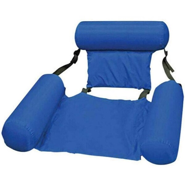 Ozoffer Floating Water Hammock Inflatable Float Pool Lounge Bed Swimming Chair