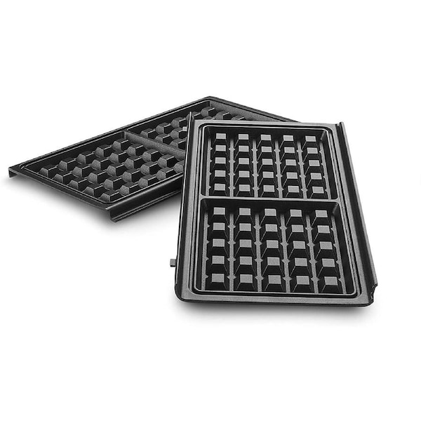2 x Waffle Plates for use with MultiGrill Easy Contact Grill Plates