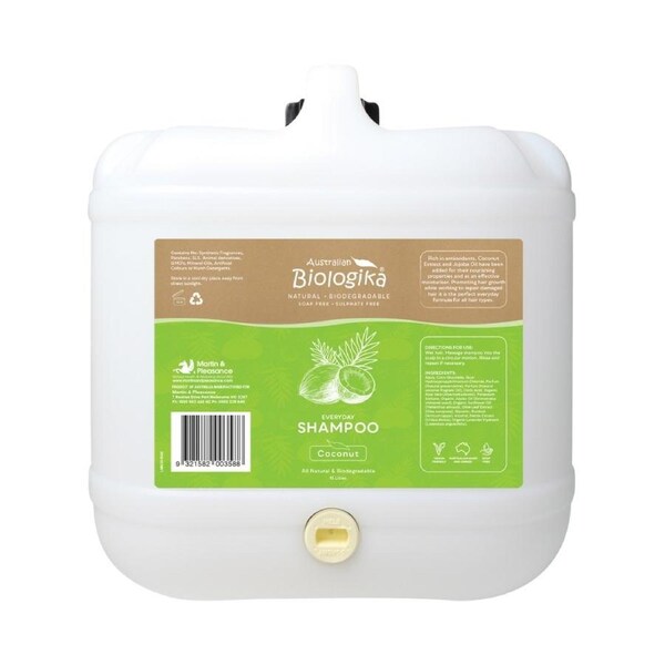 Australian Biologika Coconut Shampoo BULK 15L