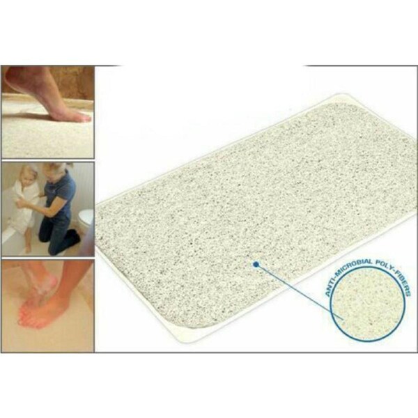 Non Slip Shower Mat Anti Slip Rug Bathroom Bath Mats Carpet Rubber Water Drains