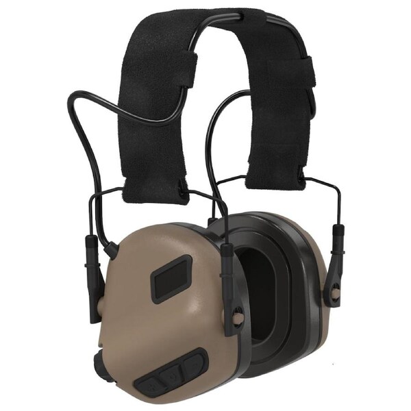 Earmor Premium Electronic Shooting Earmuffs M31 Coyote Brown (ER01887SF-BN)