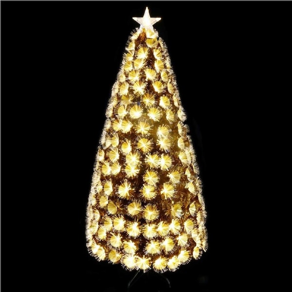 GOLD LEAF Led Fibre Optic 6ft / 180cm