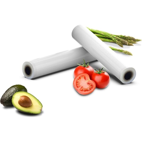 2PK Healthy Choice 20cm Vacuum Sealer Bag Roll Food Storage Bags Saver Clear