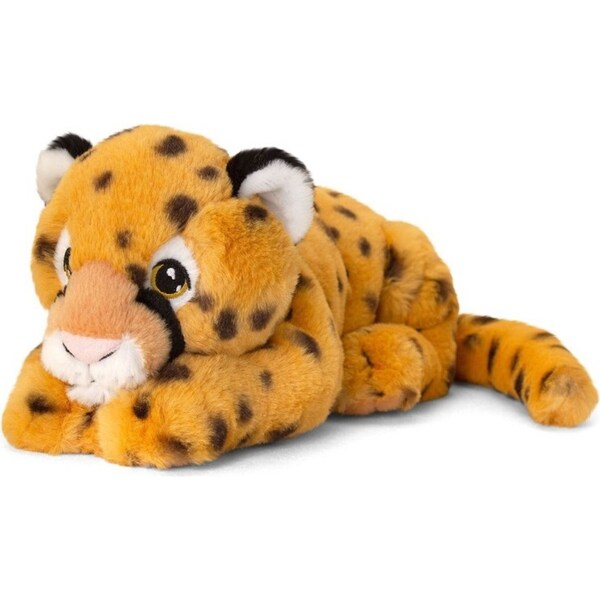 Keeleco 35cm Cheetah Kids/Children Animal Soft Plush Stuffed Toy Brown 3y+