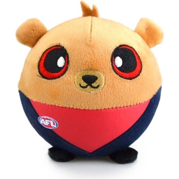 AFL Squishii Melbourne Kids/Children 10cm Footy Team Soft Collectible Toy 3y+