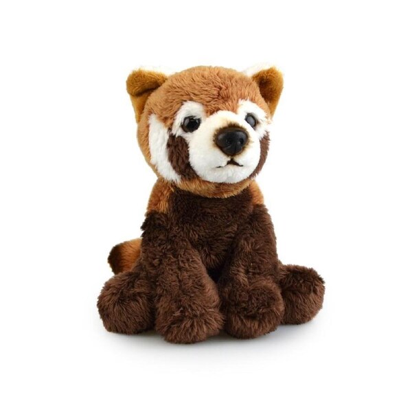 Lil Friends 15cm Panda Kids/Children/Toddler Soft Plush Animal Toy Red 3y+