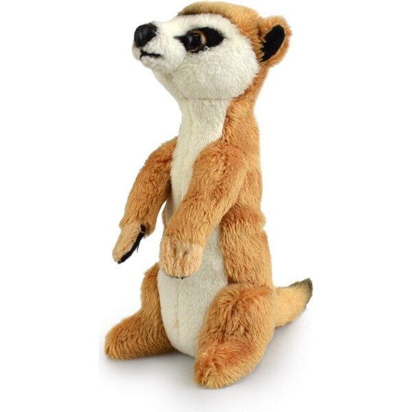 Lil Friends 15cm Meerkat Kids/Children/Toddler Soft Plush Animal Toy Brown 3y+
