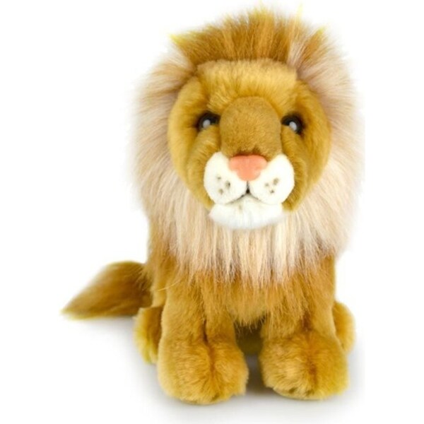 Korimco 18cm Lil Friends Lion Kids Animal Soft Plush Stuffed Toy Brown 3y+