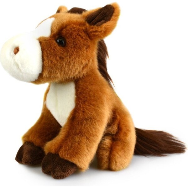 Lil Friends 18cm Horse Soft Animal Plush Stuffed Toy Kids/Children 3y+ Brown